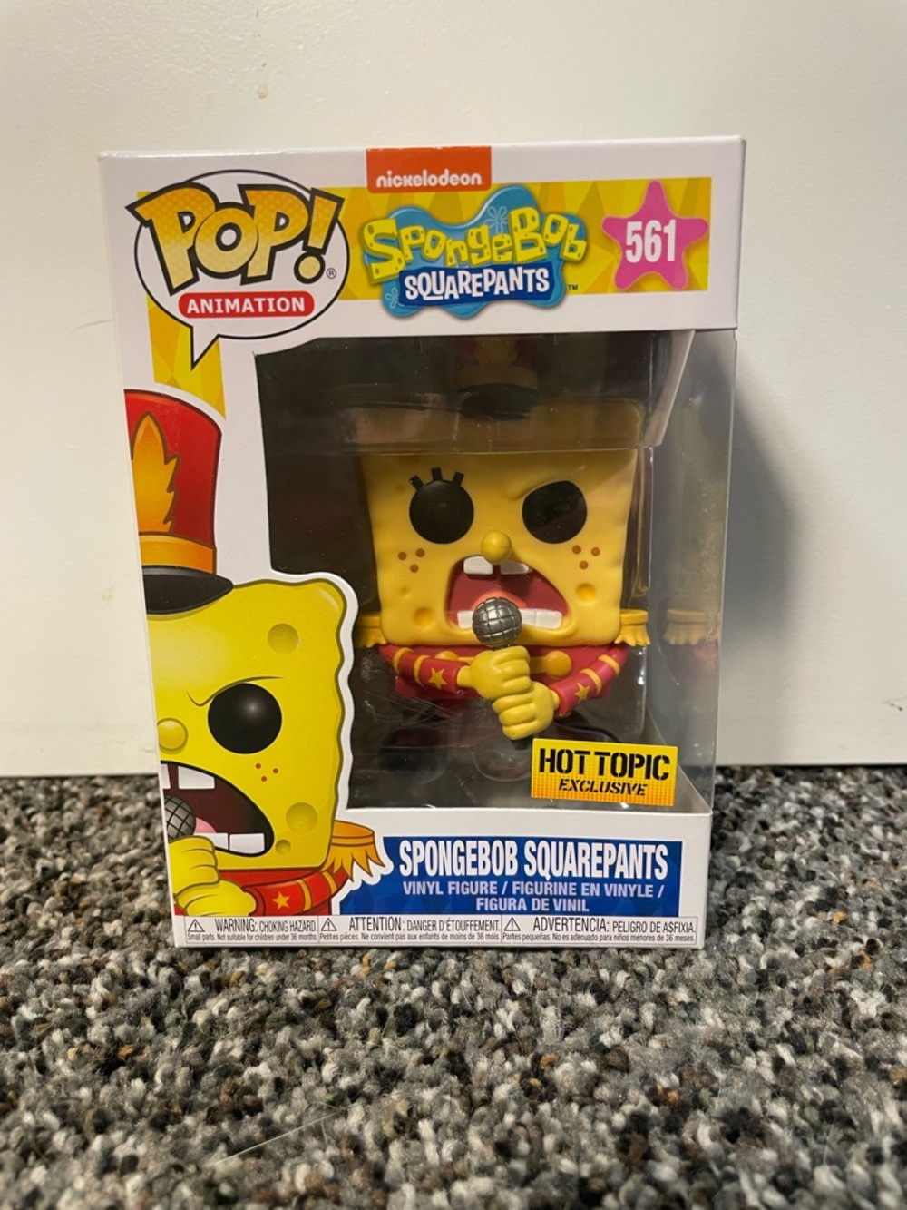 Funko Pop! SpongeBob SquarePants Hot Topic Exclusive - NIB